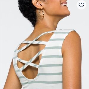 Cheyene Maternity Crossback Knit Tank